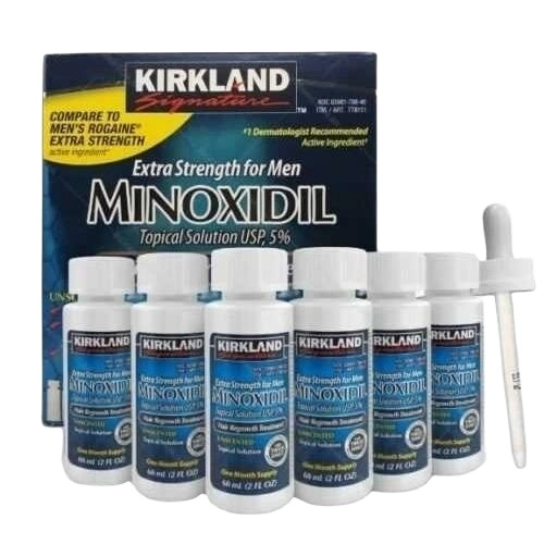 Solução de minoxidil 5% anti-queda de cabelo CAS 38304